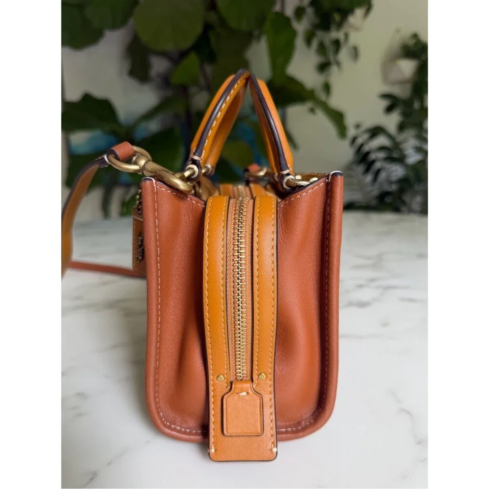 Coach Rogue 17 In Signature Textile Jacquard With Duck Motif C6164 Crossbody Bag
